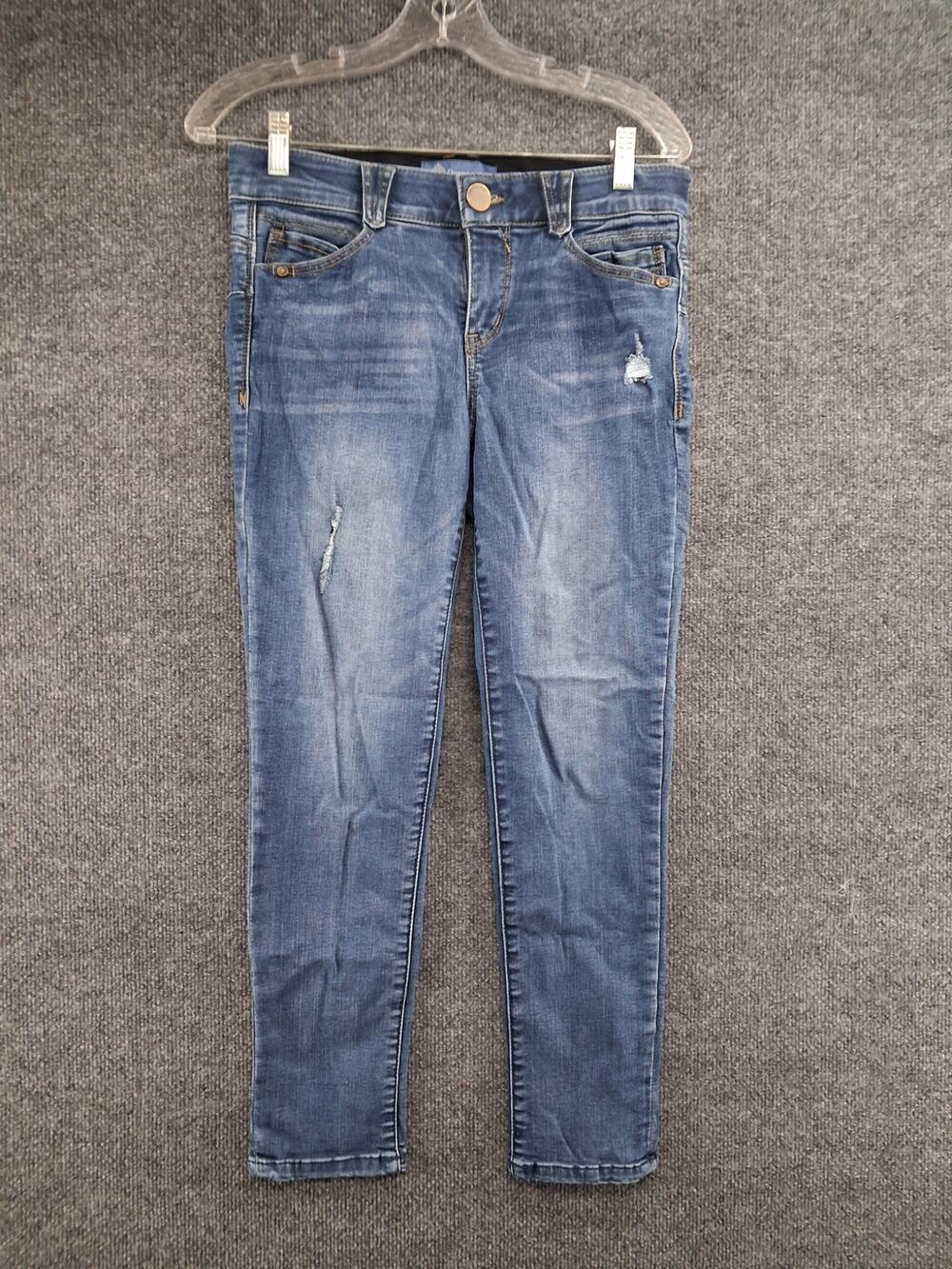 Democracy Jeans Womens 6 Absolution Skinny Distressed